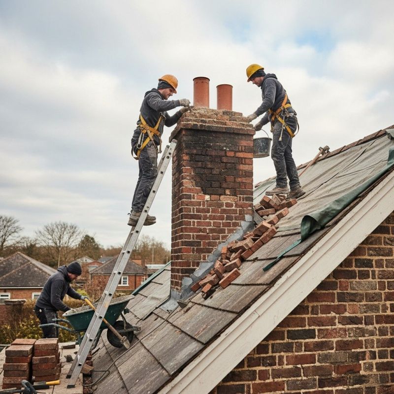 Contact About Chimney Rebuilding Service